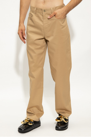 For Schott Garment Dyed Army Pants In Cotton Twill With Belt | JW